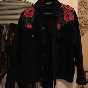 Carnage Rose Denim Jacket