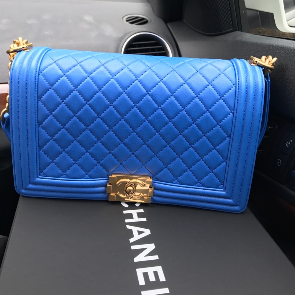 Chanel Boy  Jumbo Lambskin