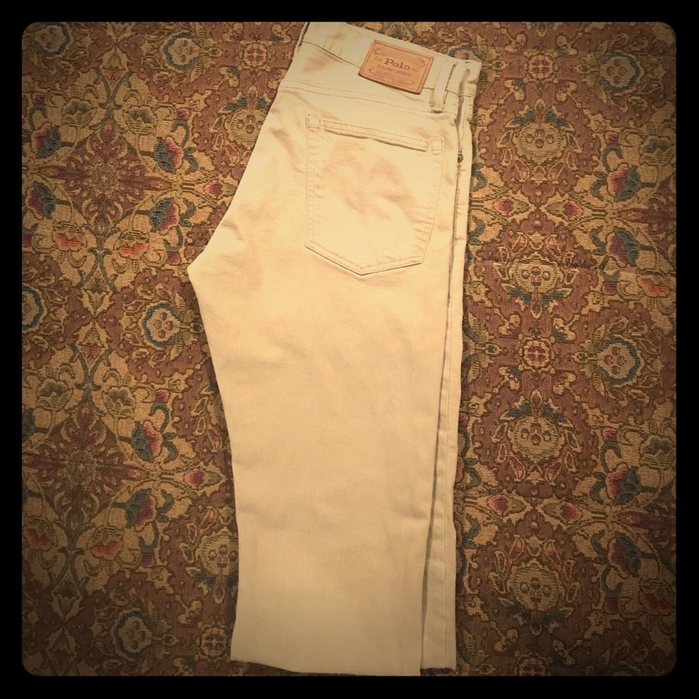 Ralph Lauren beige jeans