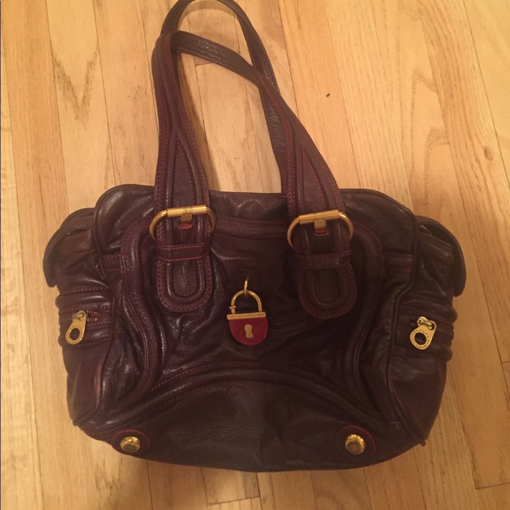 Marc by Marc Jacobs  Burgundy Duffle Purse