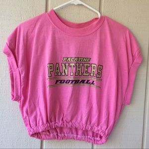 PINK PANTHERS CROP TOP