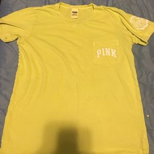 Neon yellow short tee
