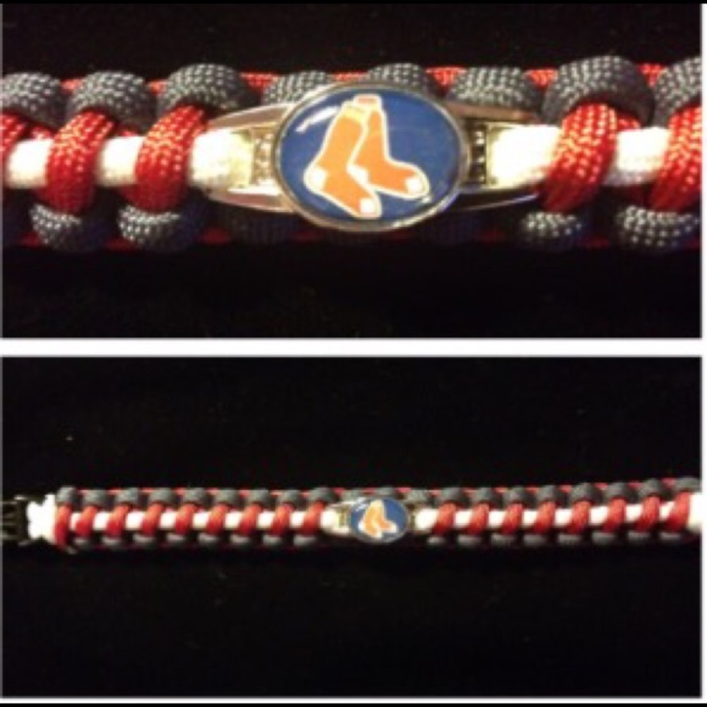 Boston Red Sox Paracord Bracelet