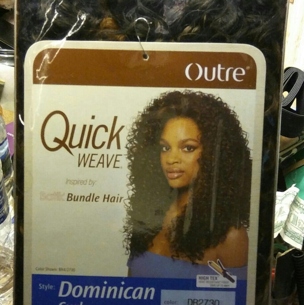 DOMINICAN CURLY HALF WIG..NEW..DR2730