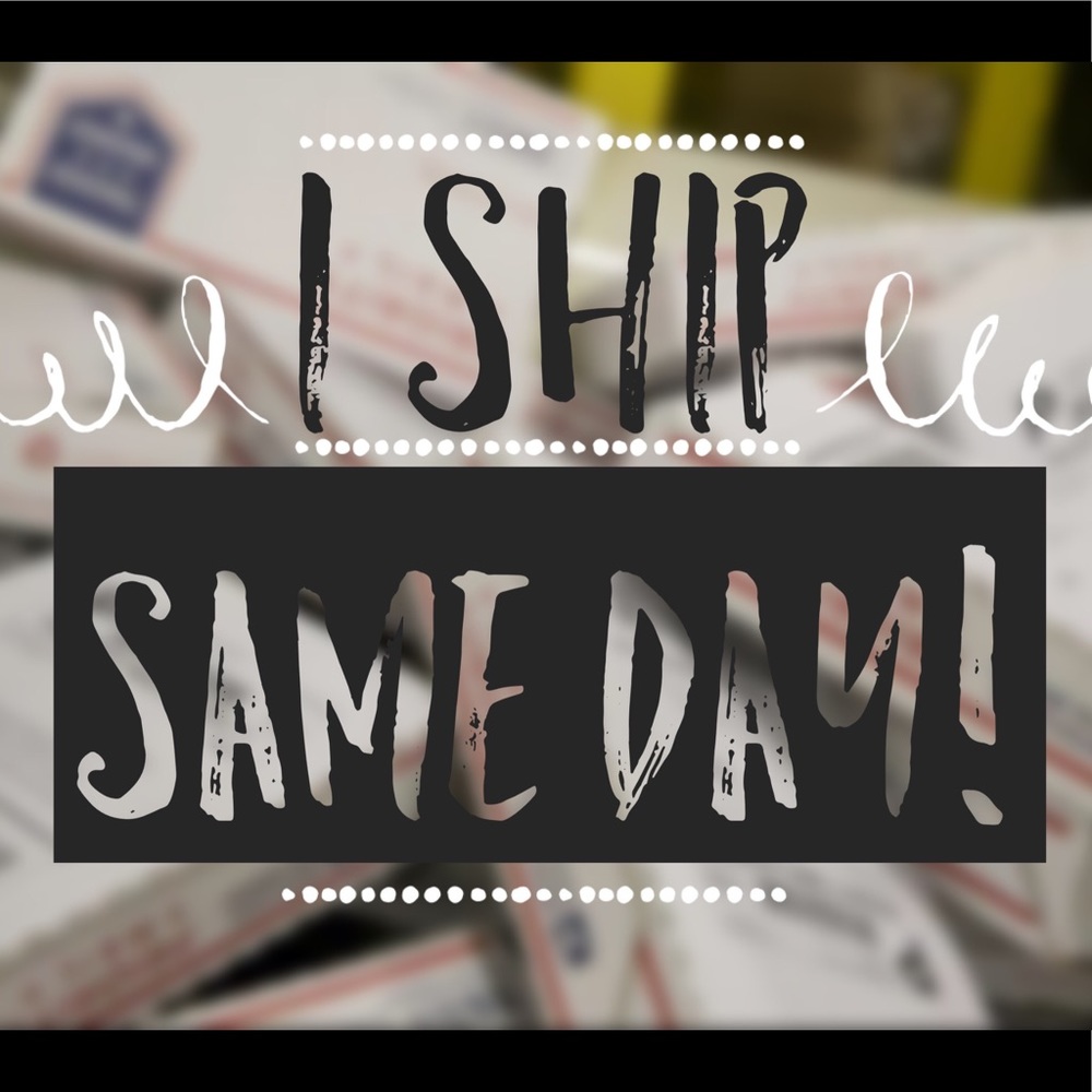Same day shipping!