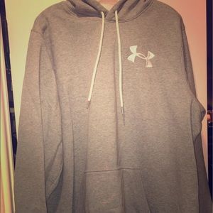 Men's 2XL Grey Under Armour Hoodie