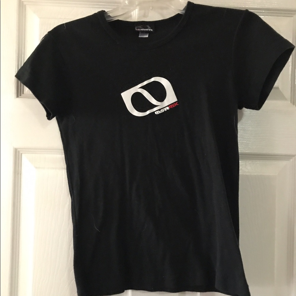 MSR black fitted tee