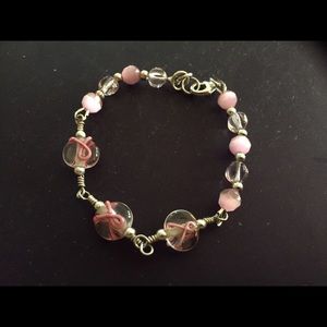 Vintage Cancer awareness bracelet