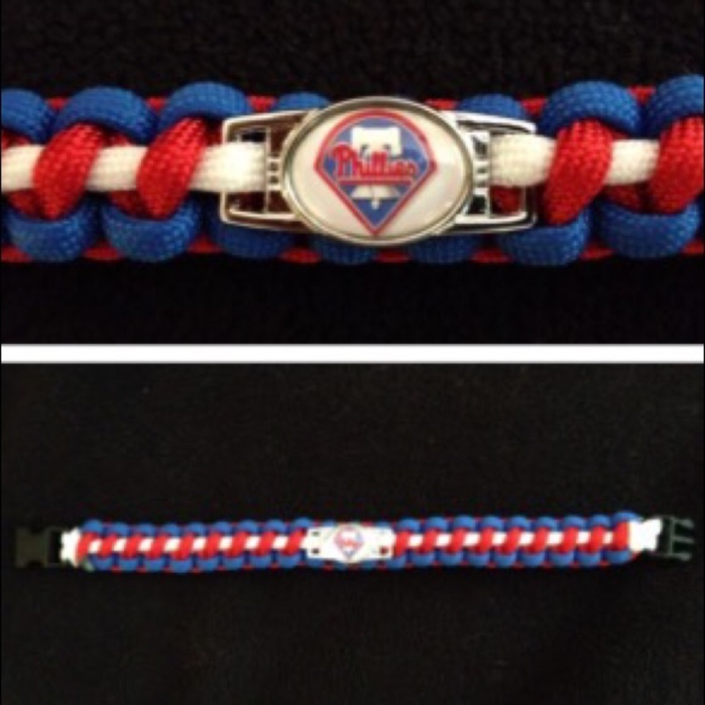 Philadelphia Phillies Paracord Bracelet