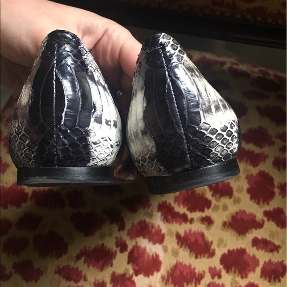 Sandro Flats snake. 100% real leather - Picture 4 of 8