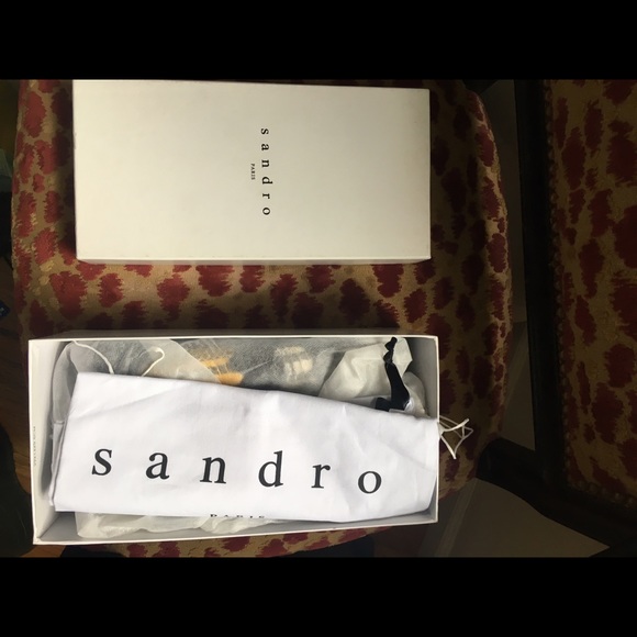 Sandro Flats snake. 100% real leather - Picture 6 of 8