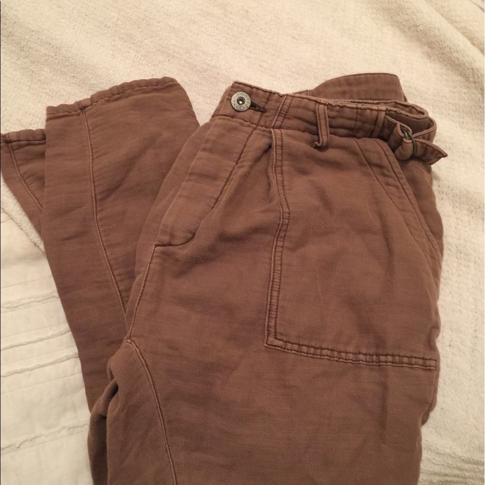 Free People Linen Pants