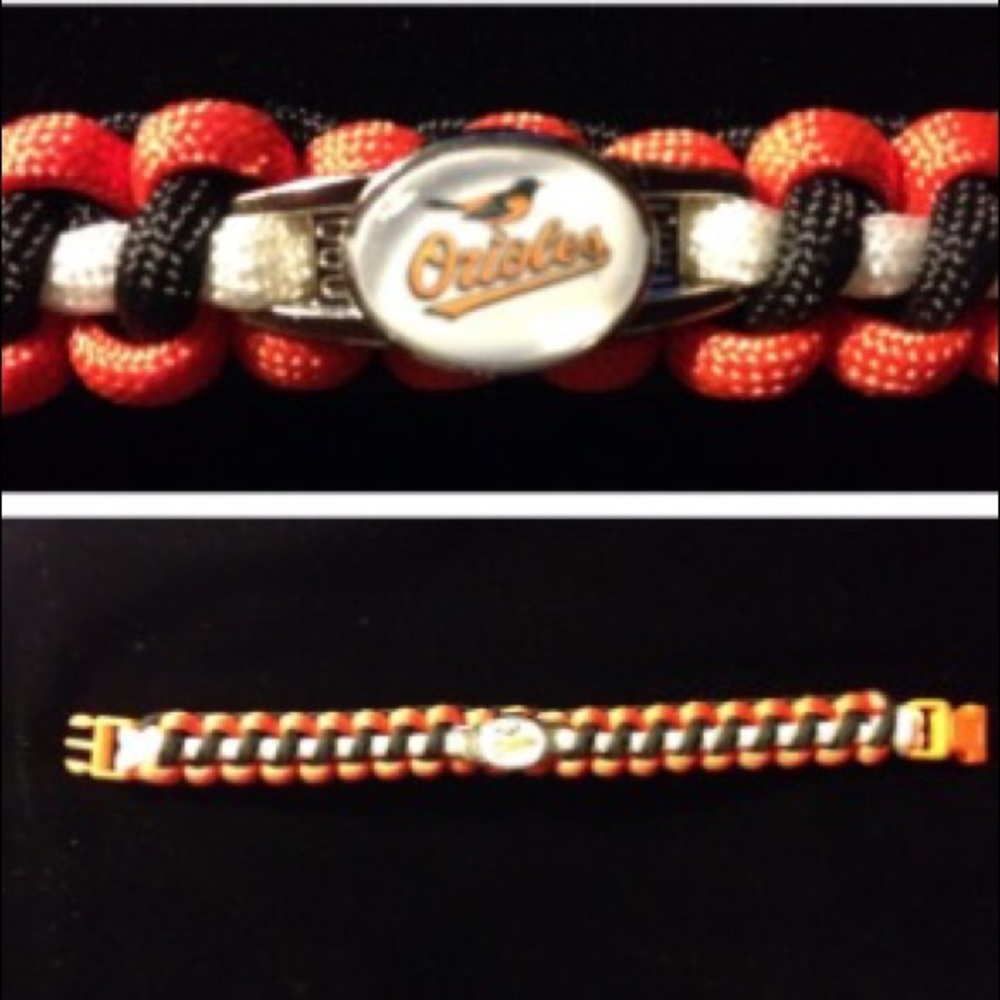 Baltimore Orioles Paracord Bracelet