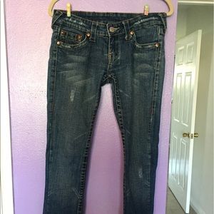True Religion Low Rise Skinny Jeans