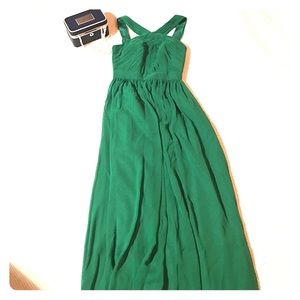 Monique Lhuillier Bridesmaids Halter Style Gown