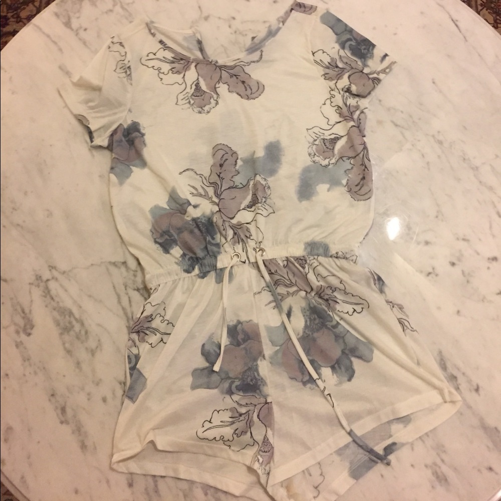 Floral Casual Romper