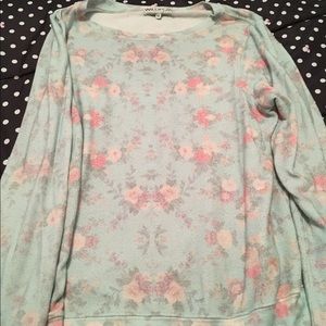 Wildfox floral sweatshirt