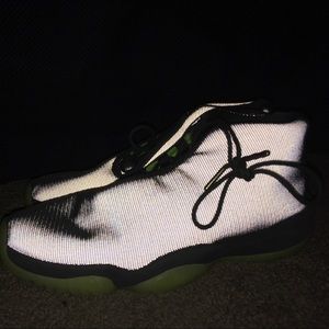Reflective Jordans Futures Brand New worn once