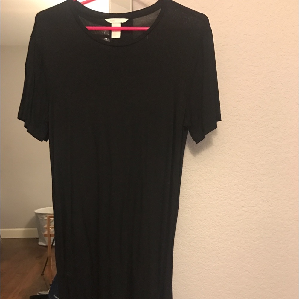 Black tshirt dress