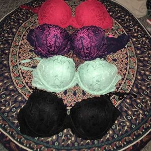 PINK Bras! "Date Night Push-Up"