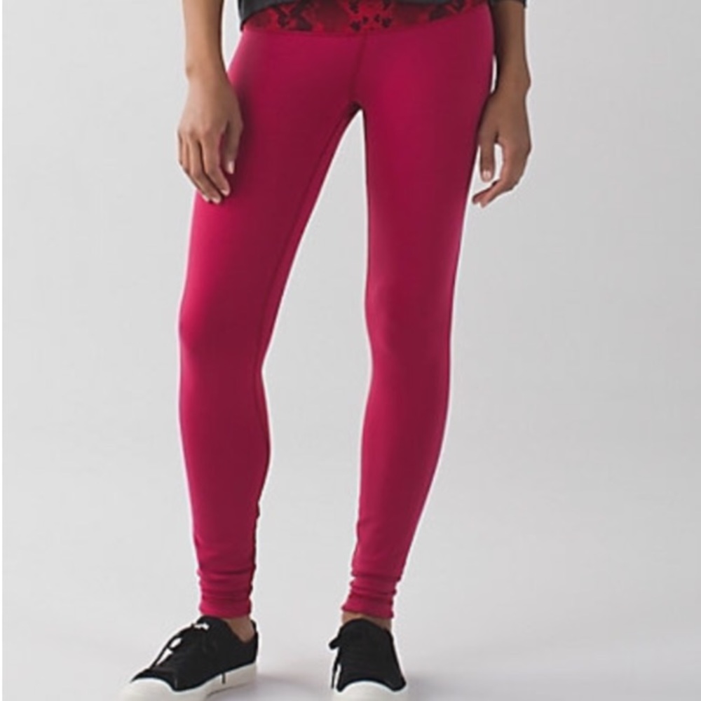 Like-new reversible Lululemon leggings