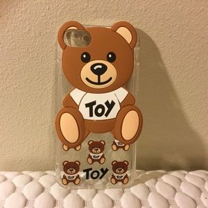 iPhone7 teddy bear gel case