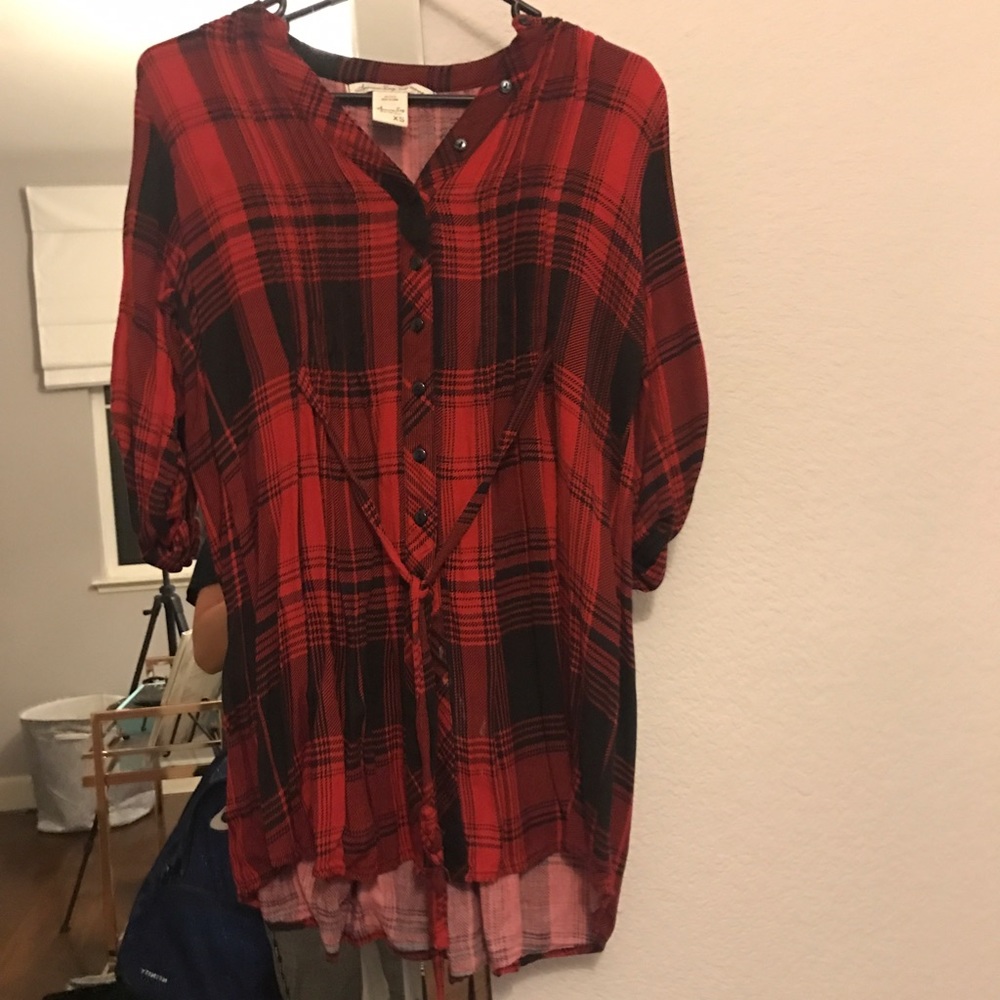 Flannel dress