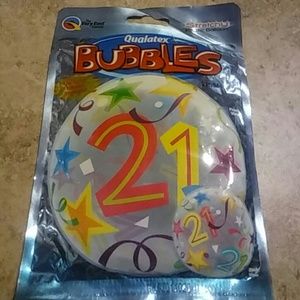 21st Bubble balloon