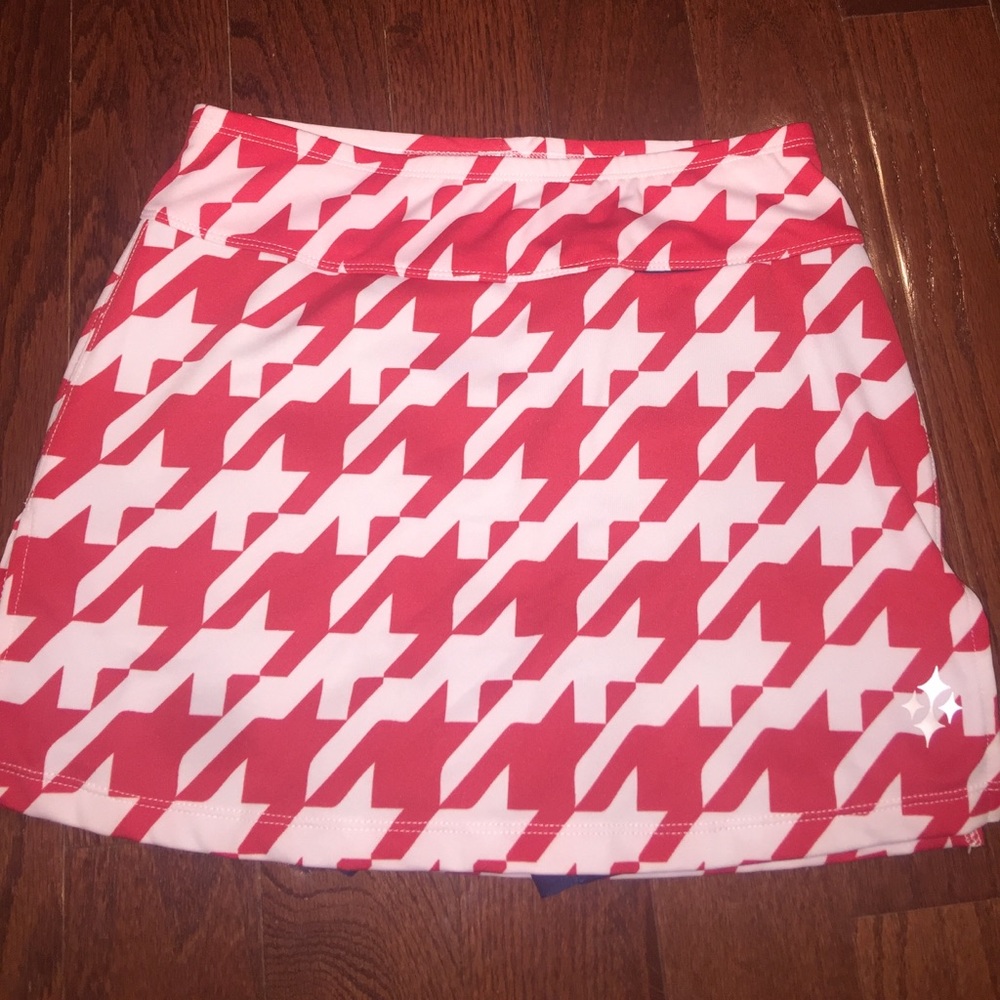 Houndstooth Tennis Skirt