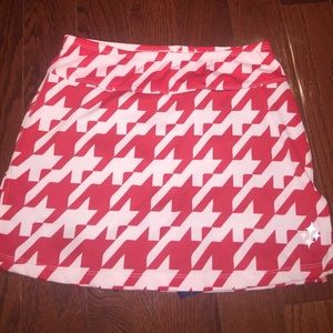 Houndstooth Tennis Skirt