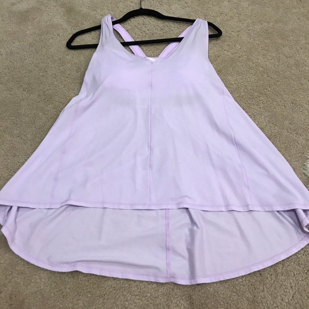 LuluLemon tank with built in sports bra