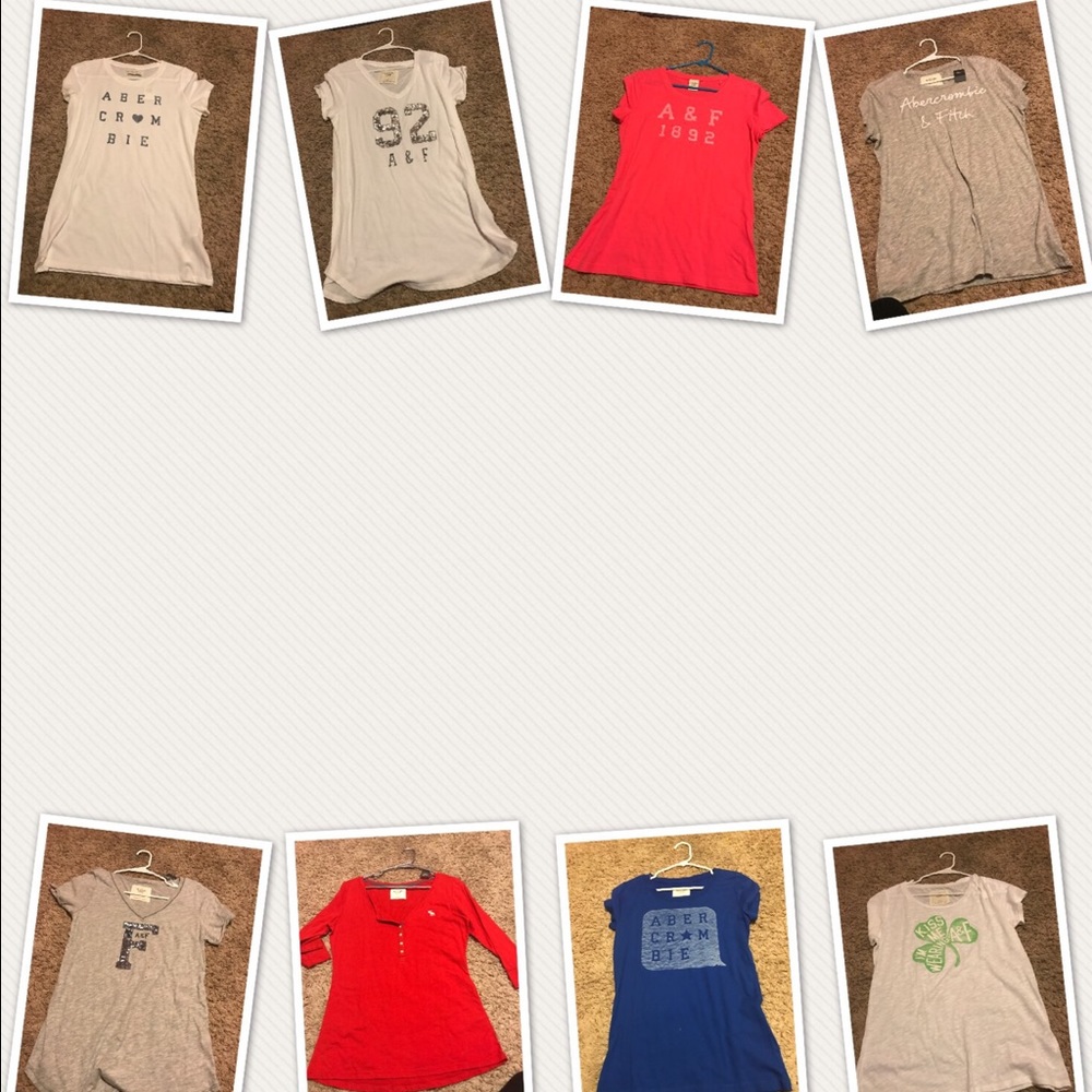 Brand New With Tags Women's Abercrombie T Shirts