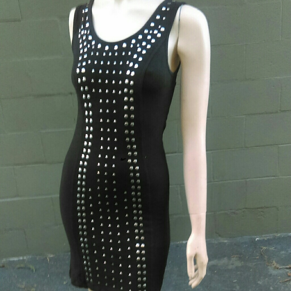 Black Bedazzled Dress