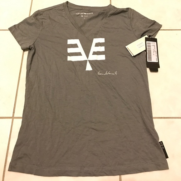 emporio armani womens tops