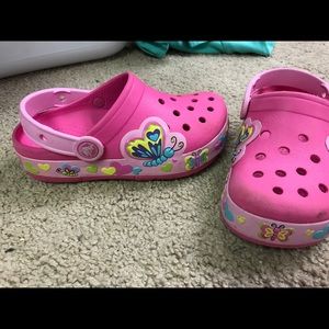girls crocs size 13