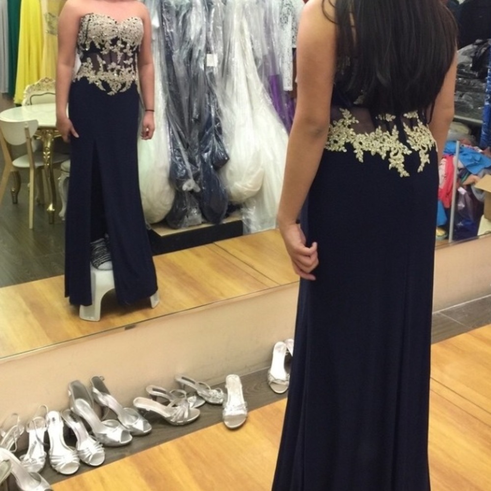 Prom/Formal Gown with a slit