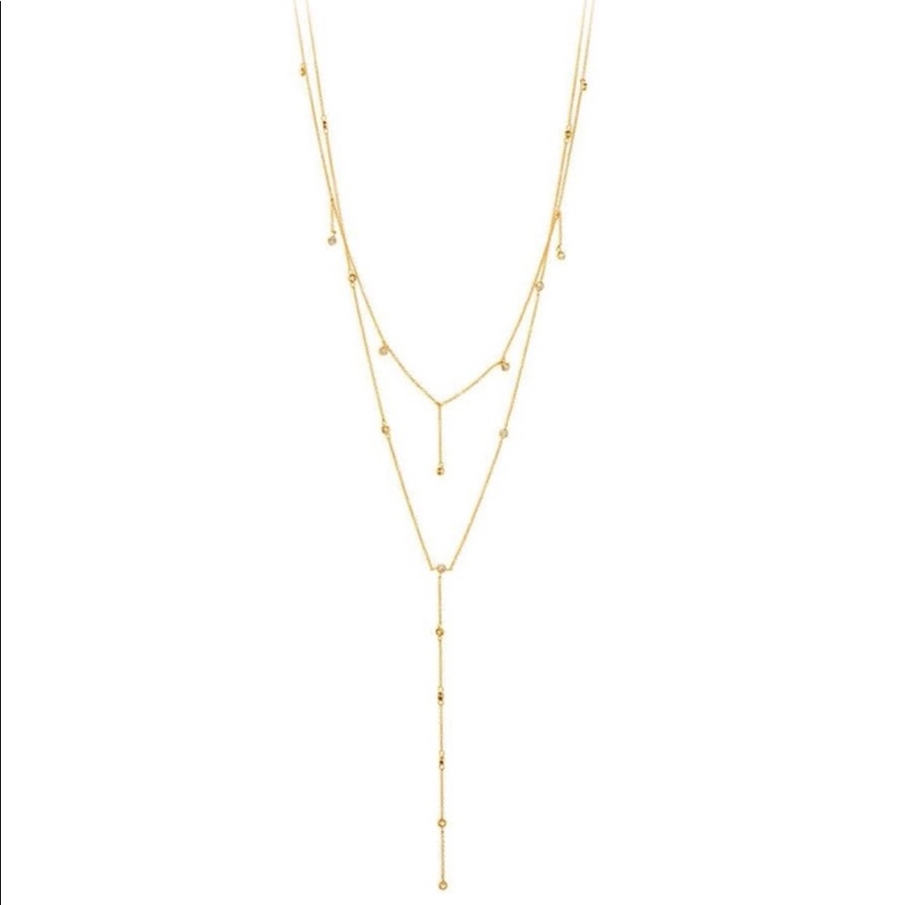 Gorjana lariat necklace