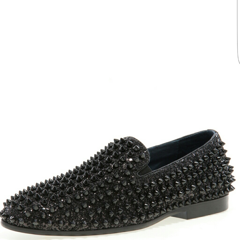JUMP NEWYORK Luxor Black Spike Loafers