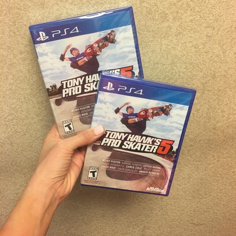 *NEW* 2 Tony Hawk's Pro Skater 5 PS4 game (sealed)