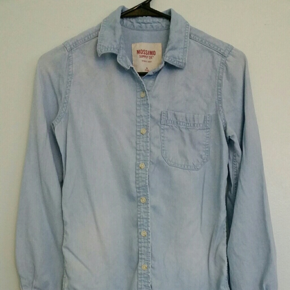 Mossimo Supply Co. Tencel button down top