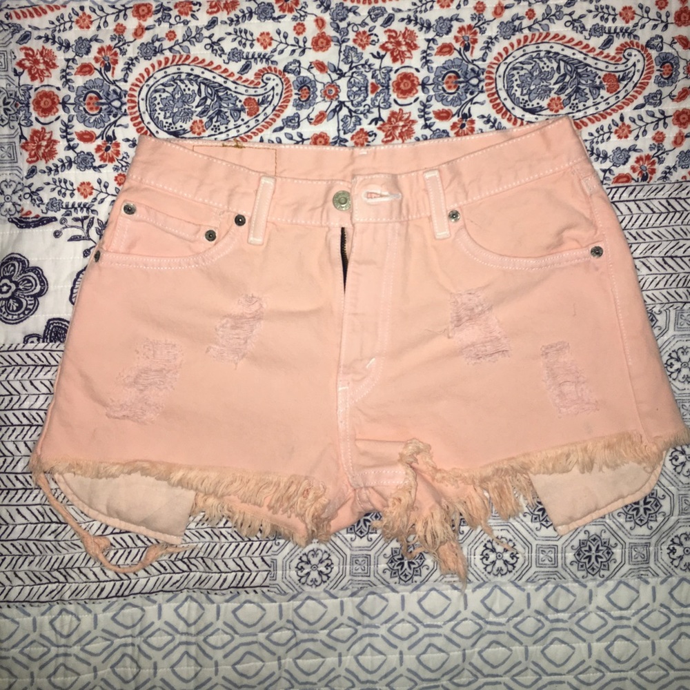 Levi's cutoff shorts