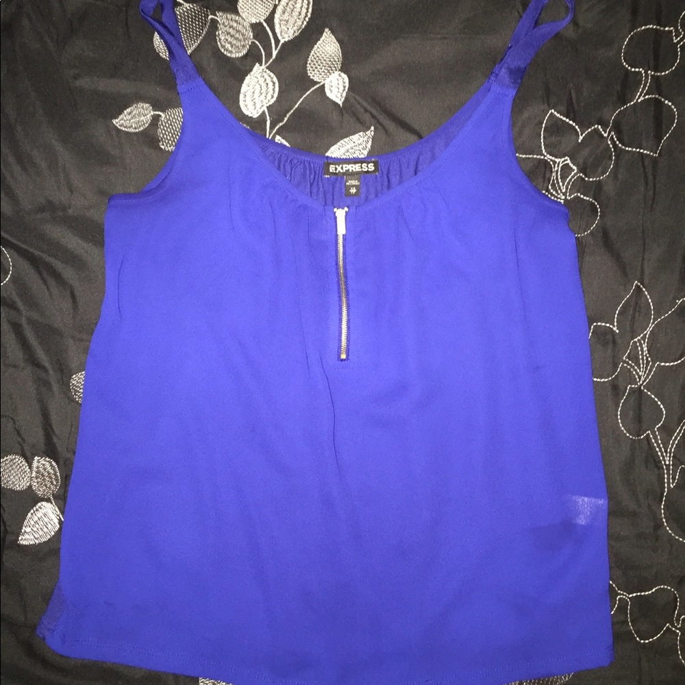 Cobalt blue Express tank, XS