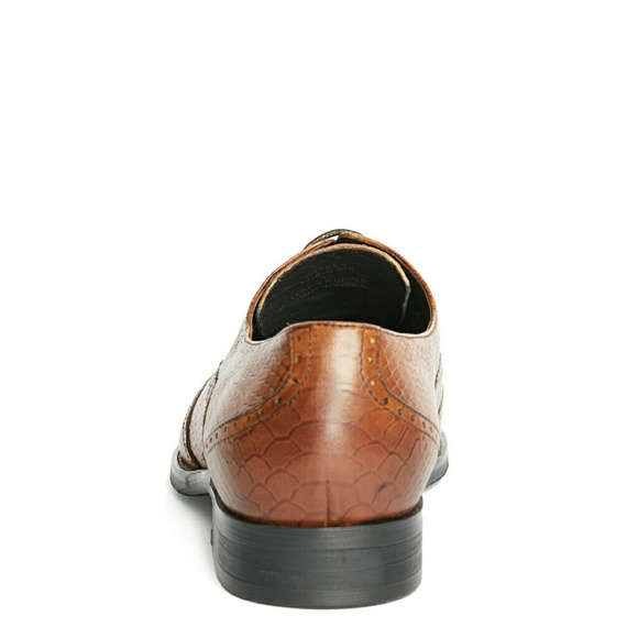 JUMP NEWYORK Dragon Tan Wingtip Oxfords - Picture 3 of 7