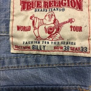 used cool faded jeans