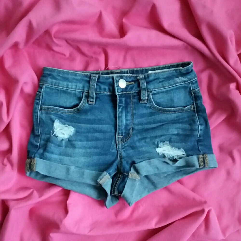 Bullhead Denim Co. Distressed Super Stretchy Short