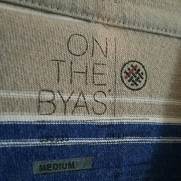 Striped Blue/Teal Sweater - Picture 3 of 3