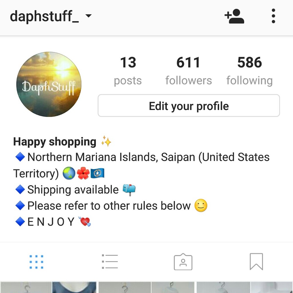 NSR: Follow my instagram shop!@daphstuff_