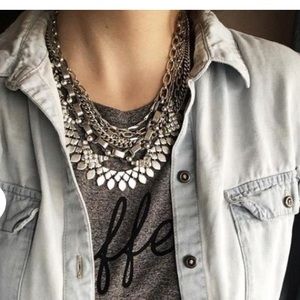 Sutton Necklace-Silver