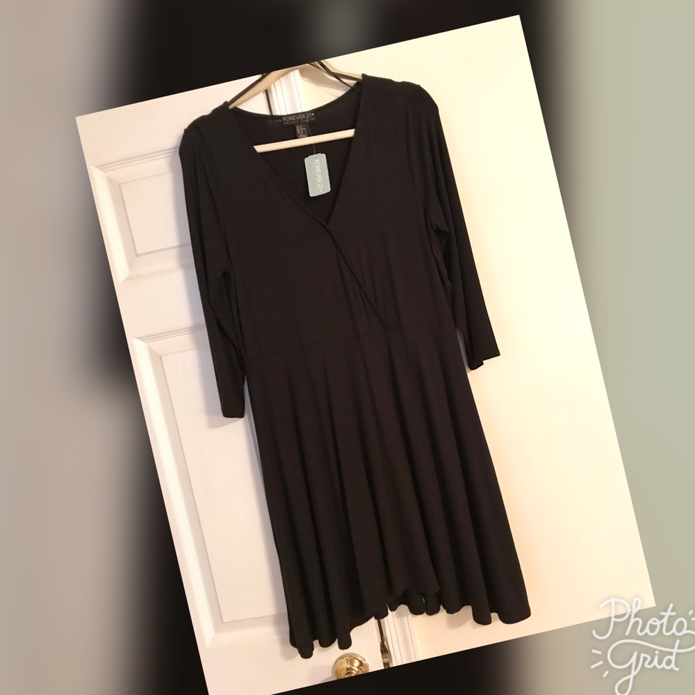 Black Swing Dress