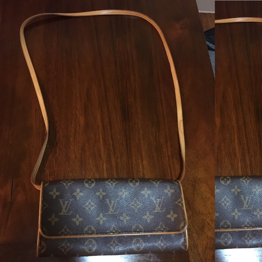 **SOLD**Authentic Louis Vuitton Pouchette GM